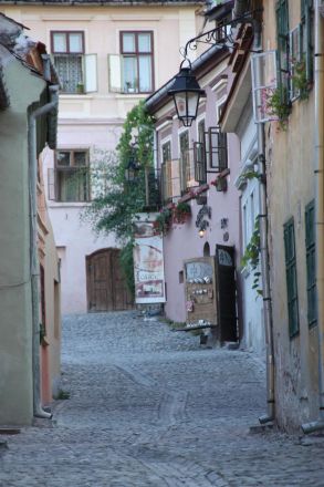 Gränd i Sighisoara.